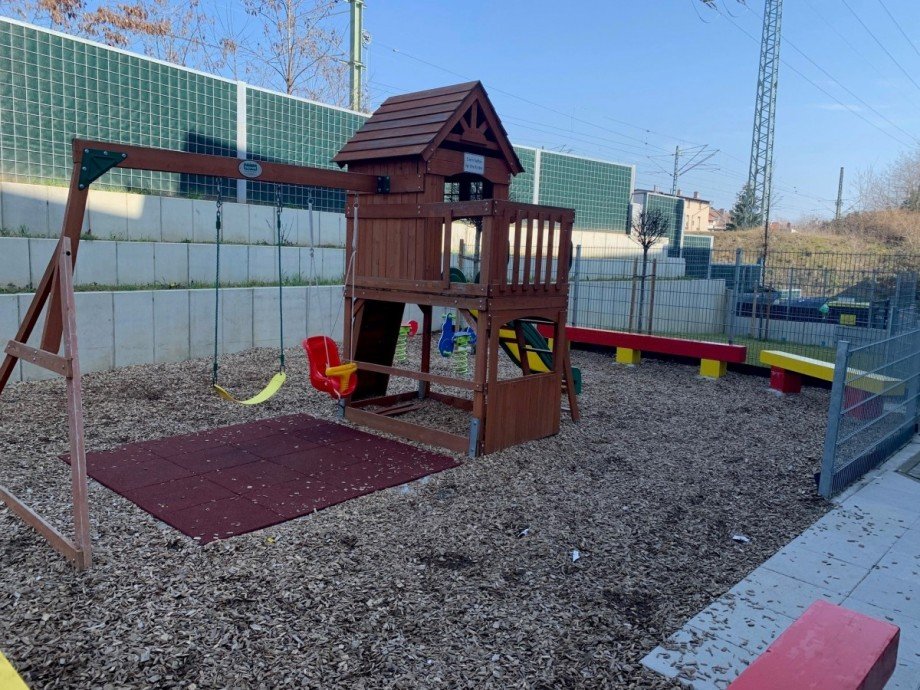 Spielplatz Erdgeschosswohnung Offenbach