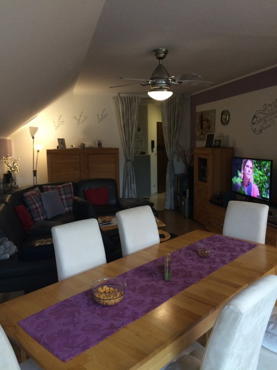 Wohn/-Esszimmer Dachgeschosswohnung Rodgau