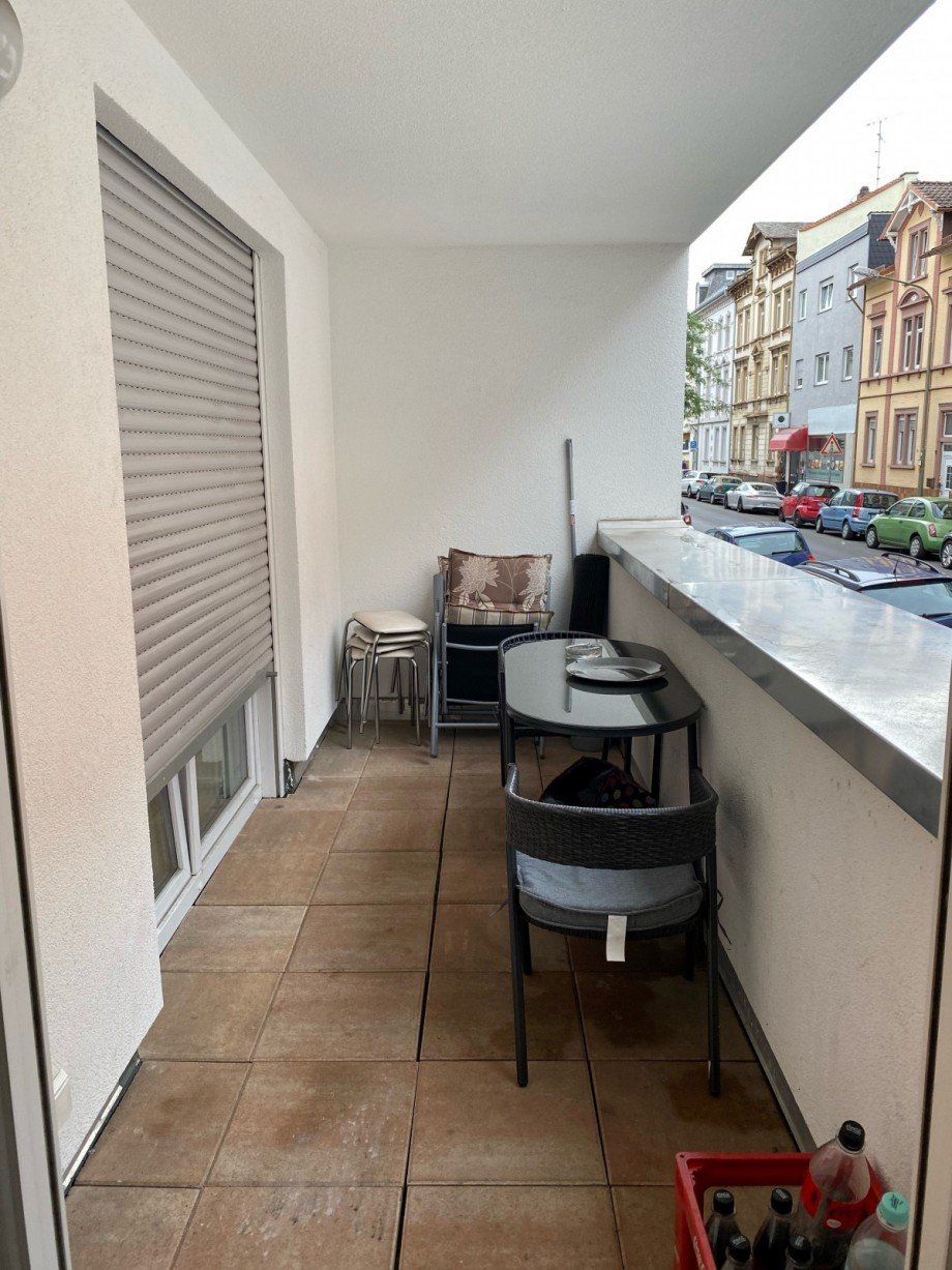Balkon Erdgeschosswohnung Offenbach