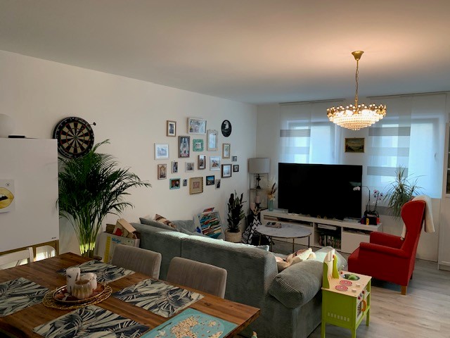 Wohnzimmer Erdgeschosswohnung Offenbach