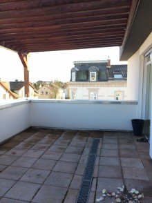 Dachterrasse Wohnen wie im Penthouse Stil in zentraler Lage von Offenbach