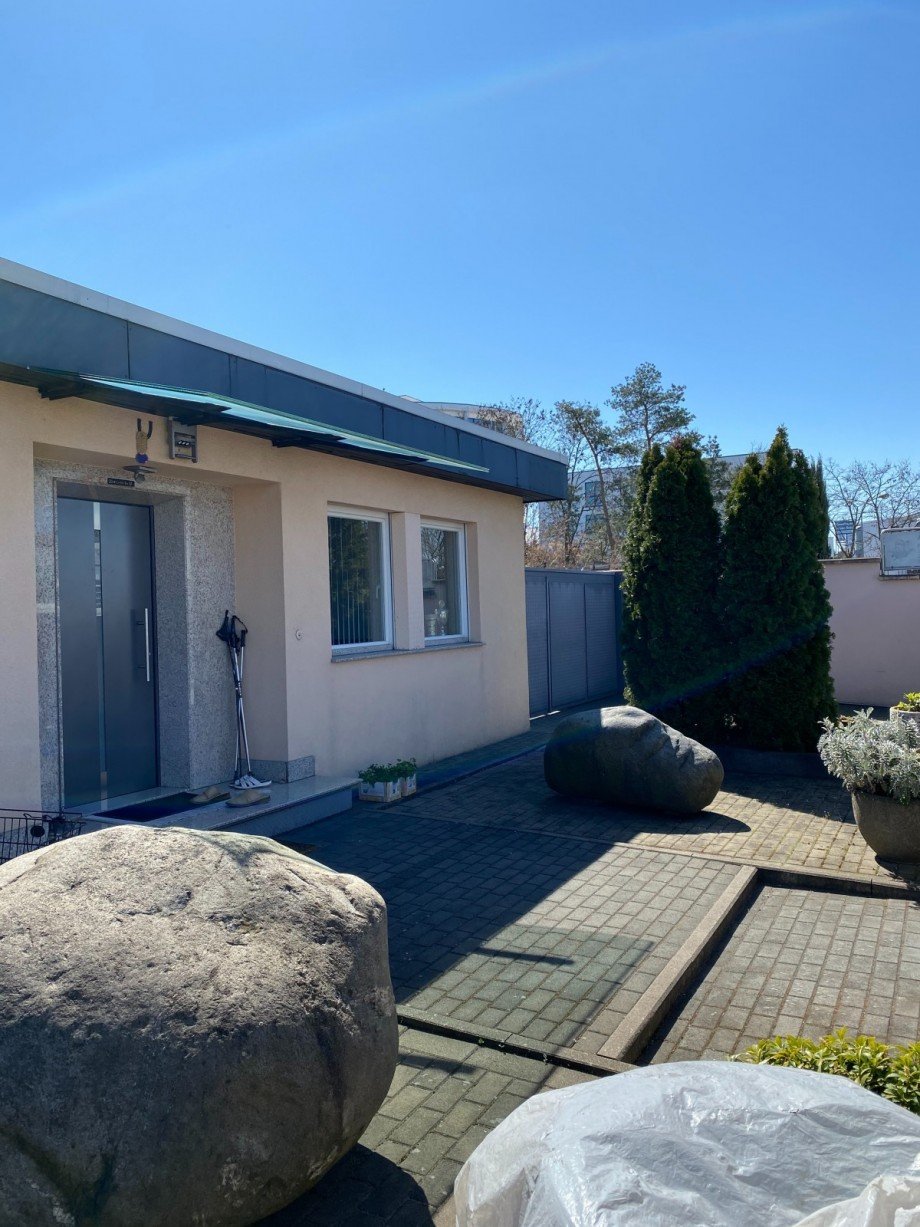 Hausansicht Bungalow Rodgau