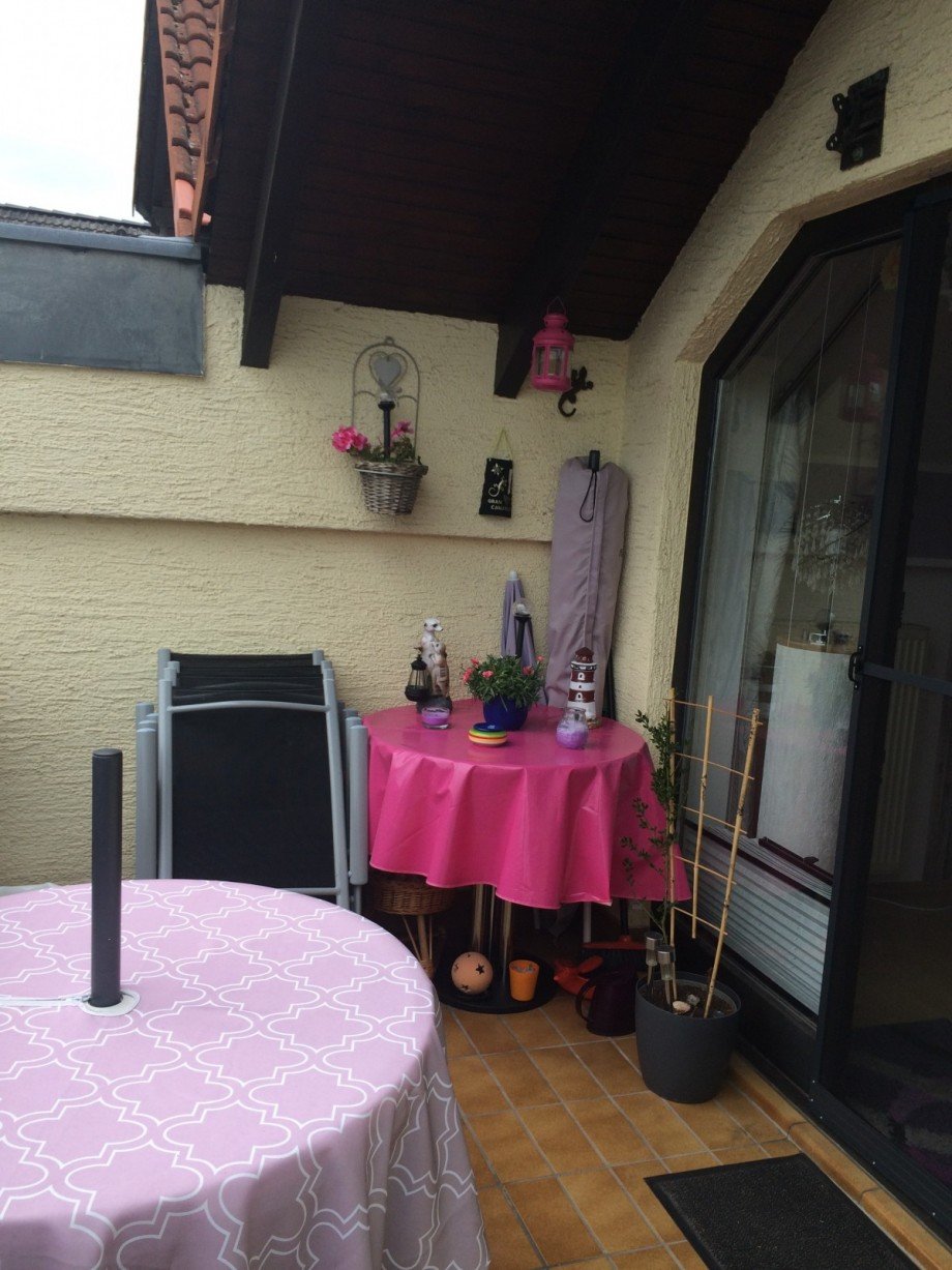Balkon Dachgeschosswohnung Rodgau