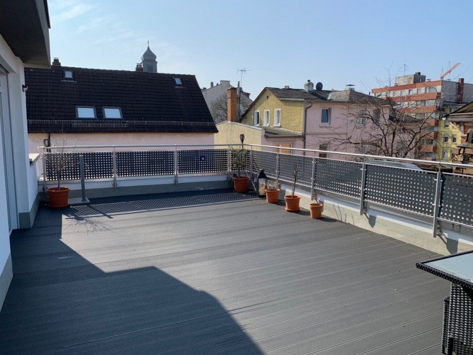 Terrasse Penthousewohnung Offenbach am Main