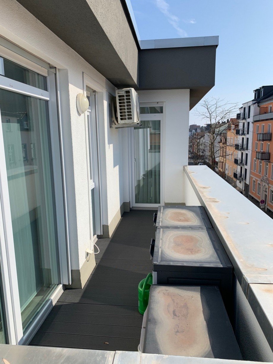 Balkon 1 Penthousewohnung Offenbach am Main