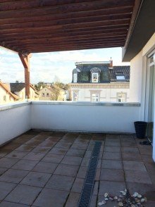Dachterrasse Wohnen wie im Penthouse Stil in zentraler Lage von Offenbach