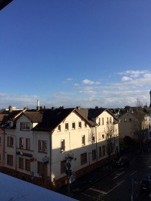 Ausblick Dachterrasse Wohnen wie im Penthouse Stil in zentraler Lage von Offenbach