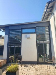 Terrasse Leben wie in einer modernen Stadtvilla