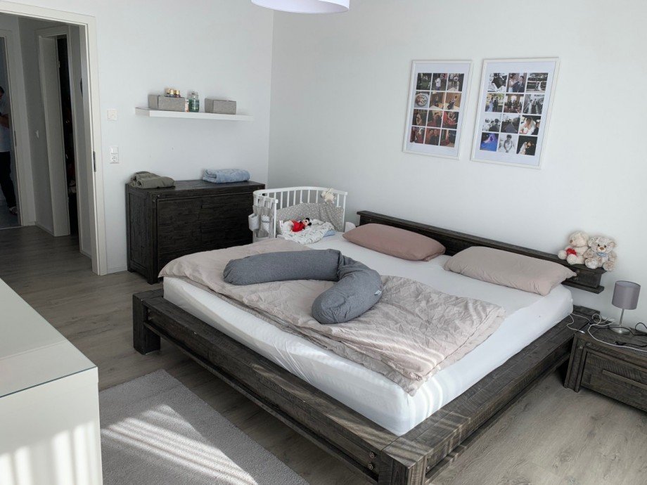 Schlafzimmer Penthousewohnung Offenbach am Main