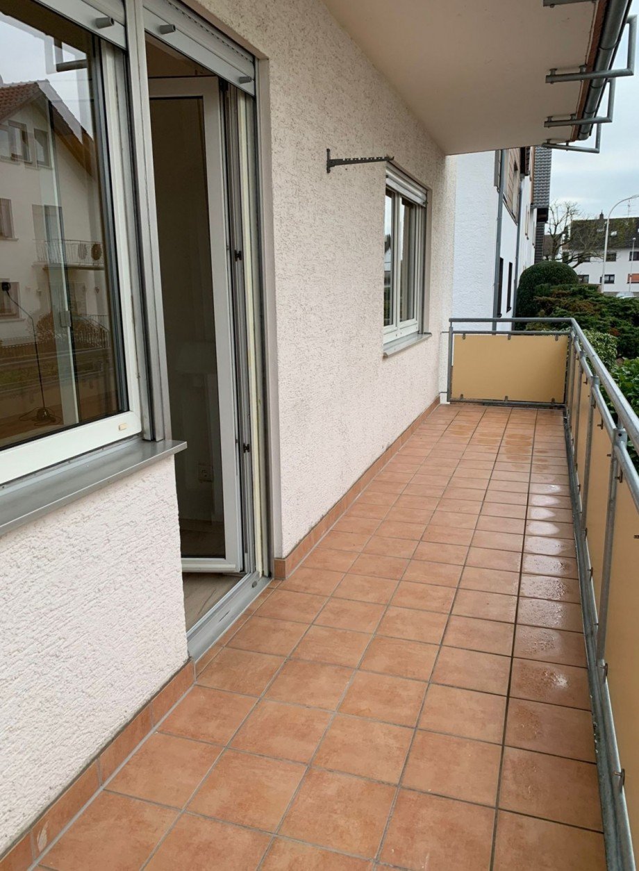 Balkon Erdgeschosswohnung Rodgau