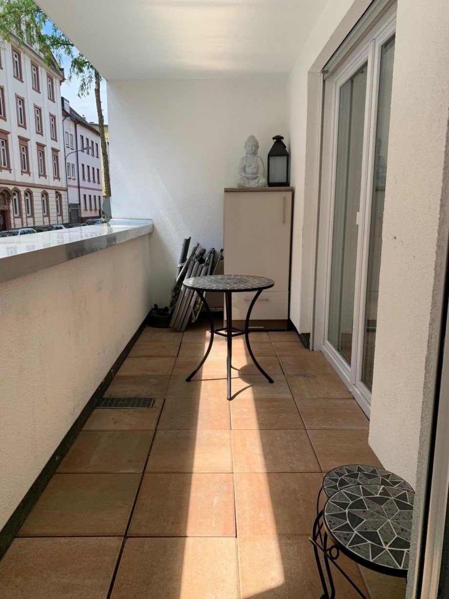 Balkon Erdgeschosswohnung Offenbach