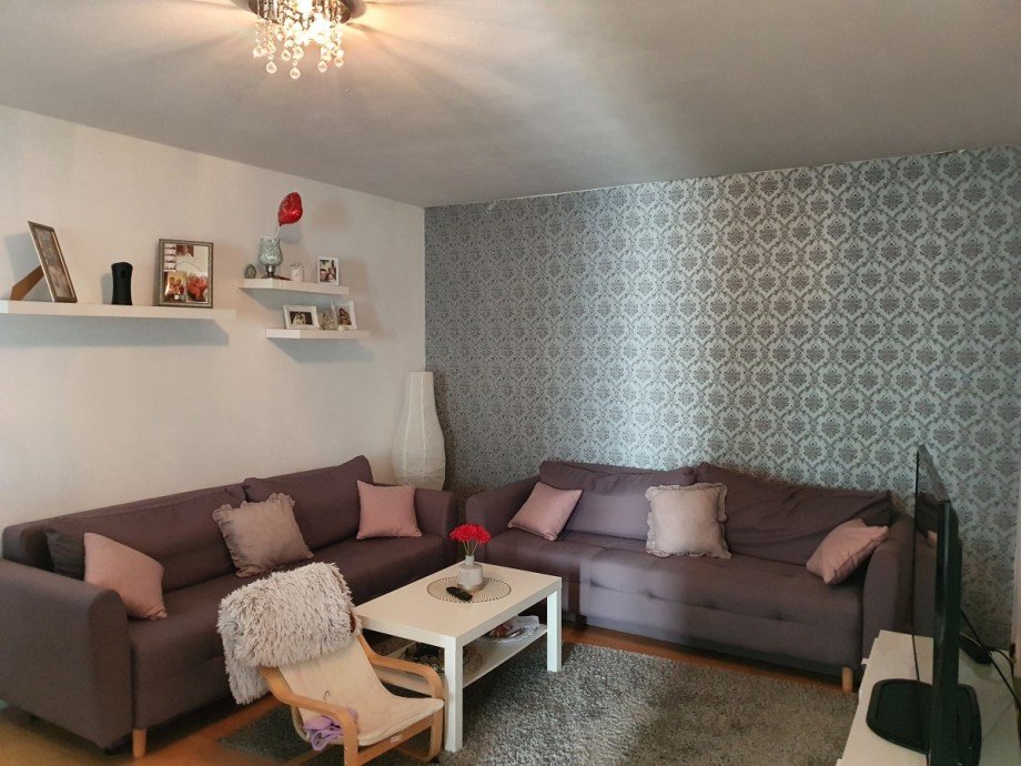 Wohnzimmer Etagenwohnung Rodgau