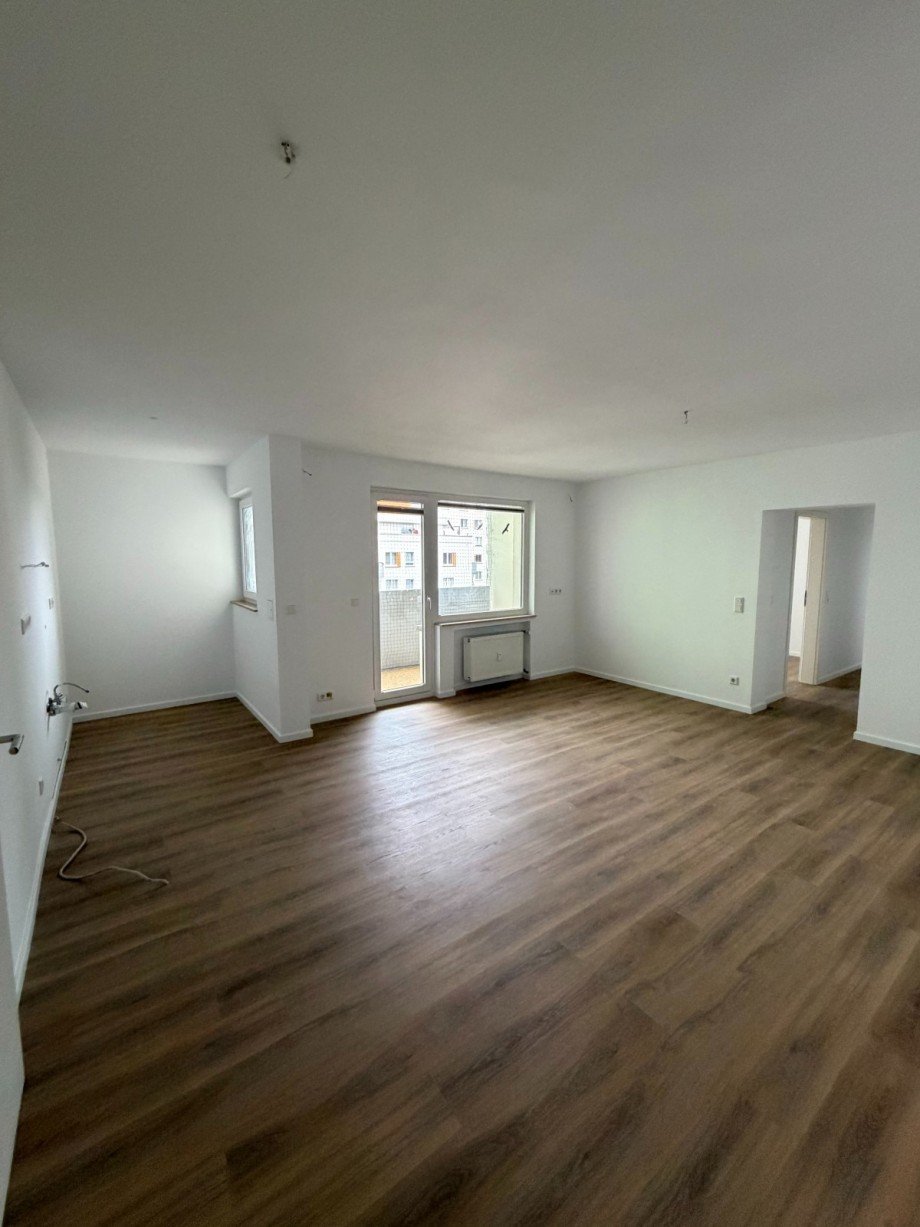 K�che - Wohnraum Etagenwohnung Hanau