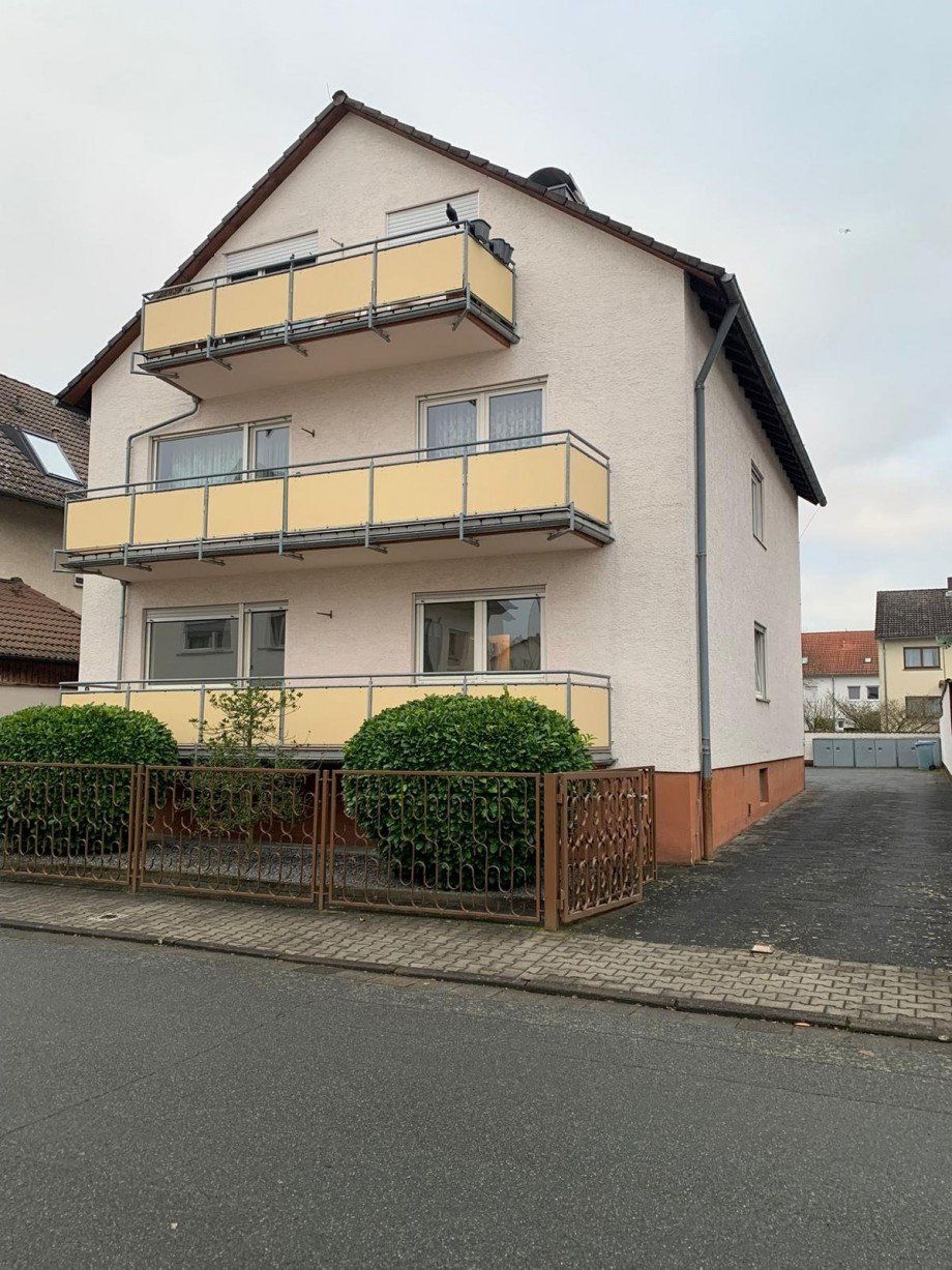 Hausansicht Erdgeschosswohnung Rodgau