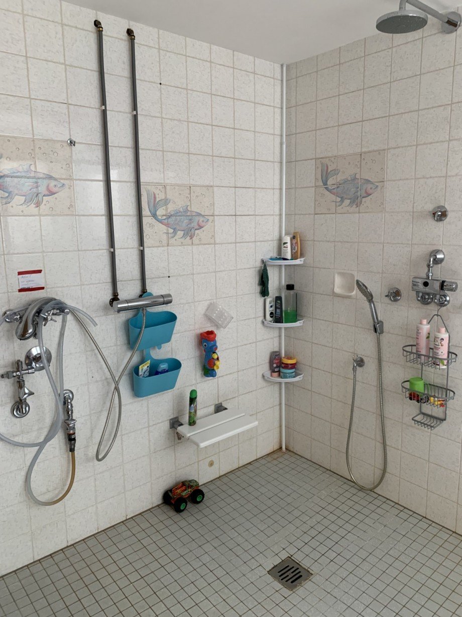 Duschbereich Bungalow Offenbach am Main