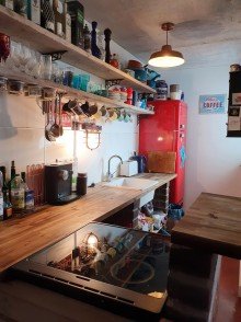 K�che Wohnen mit Loftcharakter im einzigartigen Industrielook