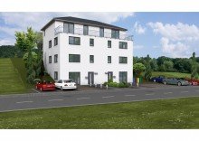 Hausansicht Neubauprojekt einer Doppelhaush�lfte inkl. Grundst�ck und Einliegerwohnung