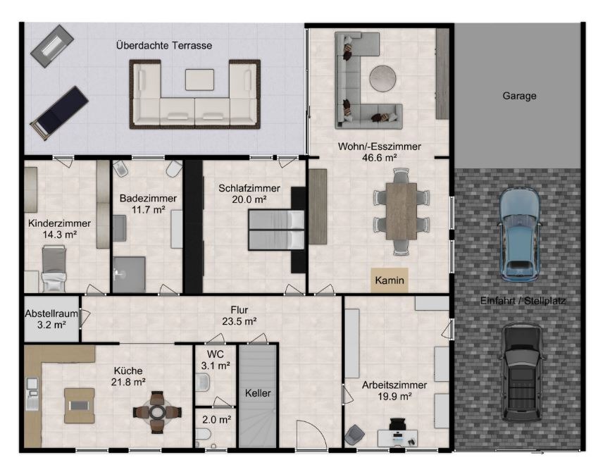 Grundriss Bungalow Bungalow Rodgau