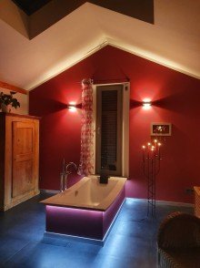 Badezimmer Leben wie in einer modernen Stadtvilla