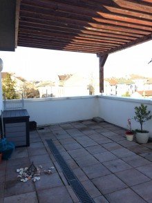 Dachterrasse Wohnen wie im Penthouse Stil in zentraler Lage von Offenbach