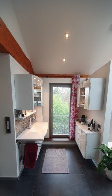 separates Waschbecken Leben wie in einer modernen Stadtvilla