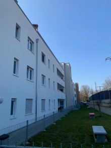 Hausansicht moderne 3 Zim. Wohnung mit gro�er Dachterrasse