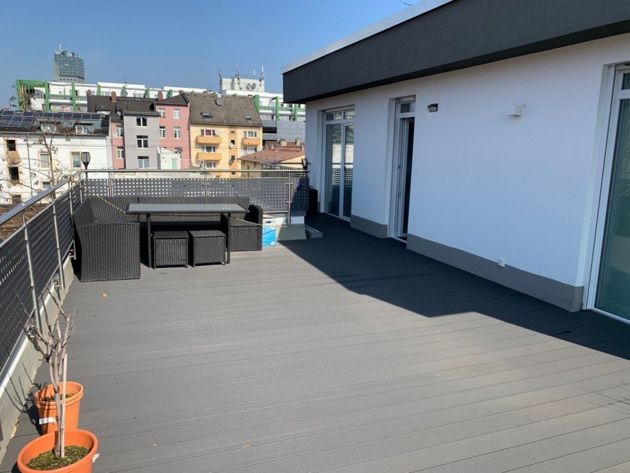 Terrasse Penthousewohnung Offenbach am Main
