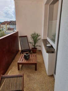 Balkon Wohnen mit Loftcharakter im einzigartigen Industrielook