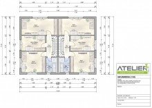 Grundriss 2 OG Neubauprojekt einer Doppelhaush�lfte inkl. Grundst�ck und Einliegerwohnung